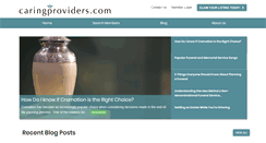 Desktop Screenshot of caringproviders.com